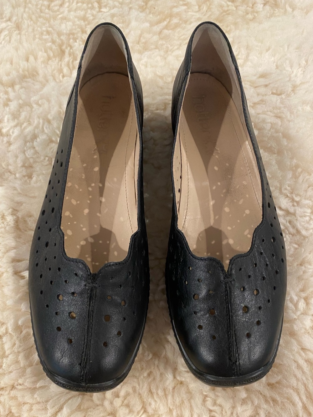 Hotter Zoe  Leather Women's Comfort Flats